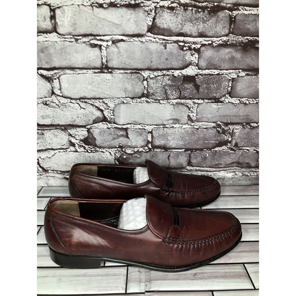 E.T. Wright 1876 Brown Leather Loafers Slip On Dress Shoes Men Sz 10.5D US/44EU - Picture 12 of 16